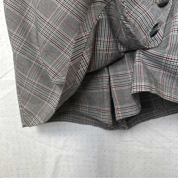 Plaid High Waisted Skort - Picture 3 of 5